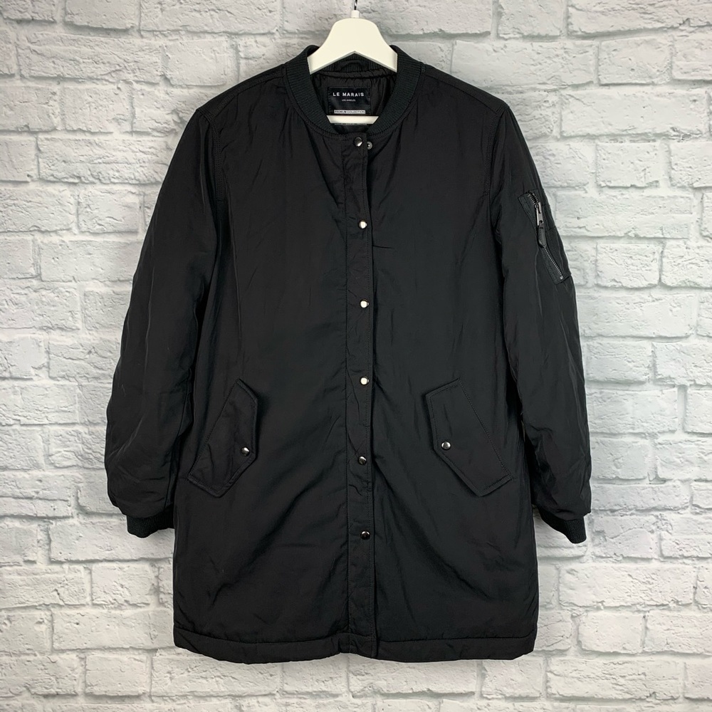 Women’s Laura Longline Bomber Jacket - Picture 5 of 8